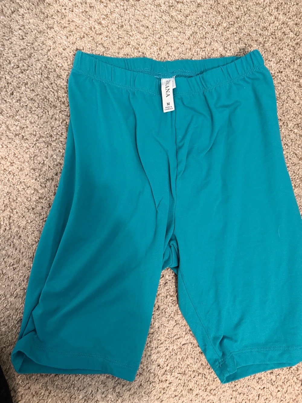 Zenana Outfitters Teal Women's Bike Shorts